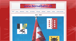Desktop Screenshot of bonsaibahn.ch